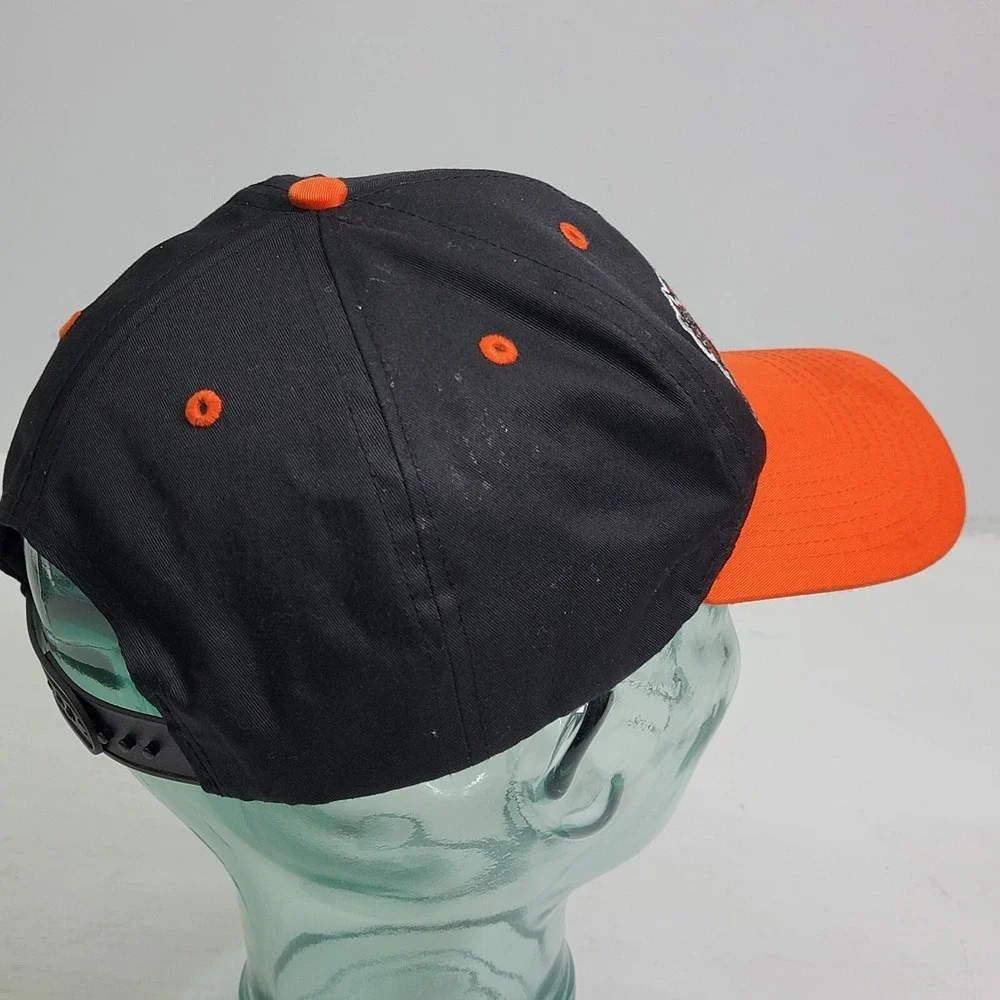 Vintage 90's Cincinnati Bengals Two‎ Tone Hat Raised Leaping Tiger Twins Kids OS